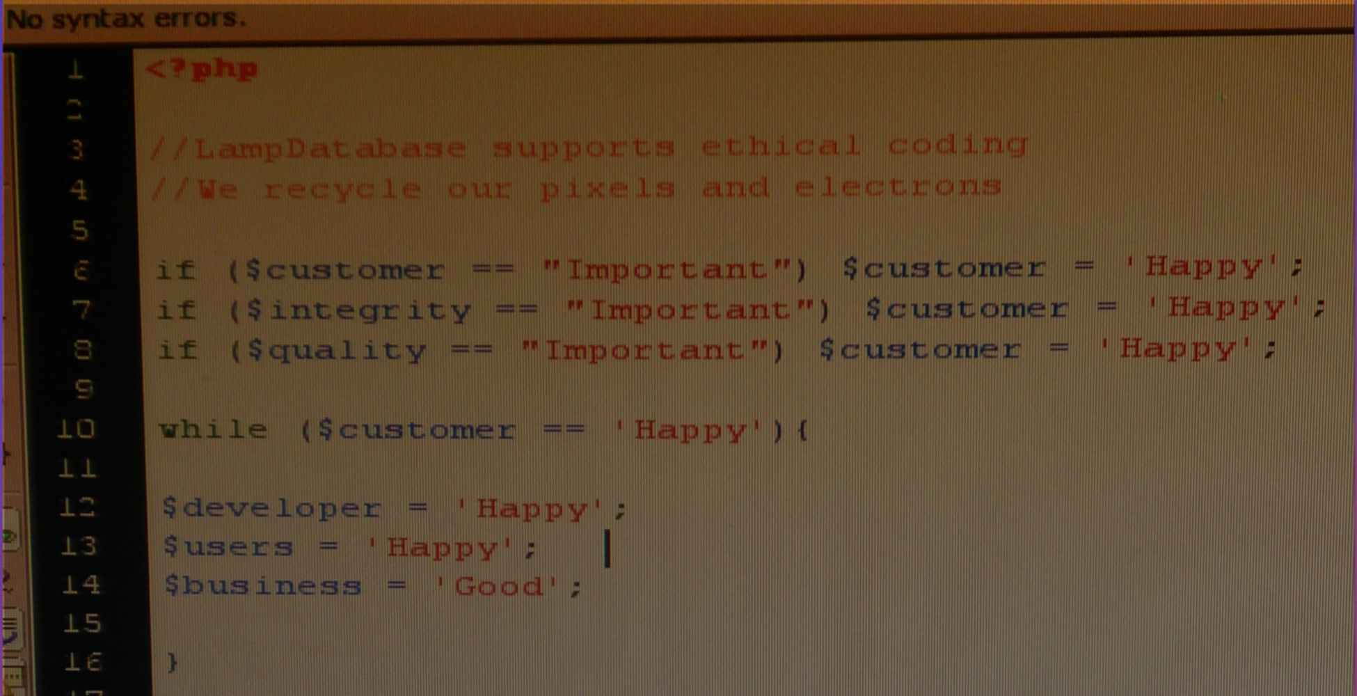 computer code